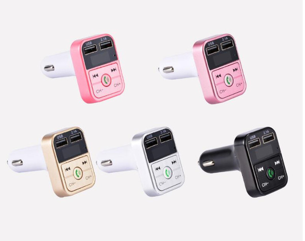 Bluetooth Car MP3 Player Factory Factory Handsfree FM Transmitter U Disk Car Cigarette Charger Charger 2019