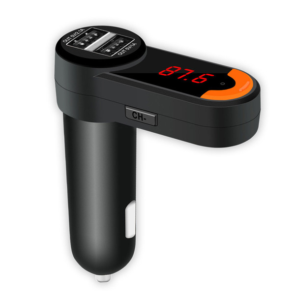 Bluetooth Car Kit FM Transmitter Bluetooth FM Modulator Wireless A2DP Car MP3 Player Radio Adapter 5V 3.1A Dual USB LED Voltage