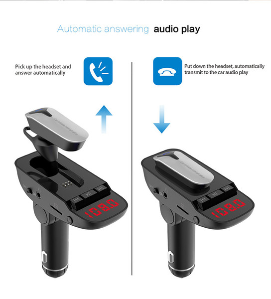 FM Transmitters Bluetooth Car Charger Bluetooth headset