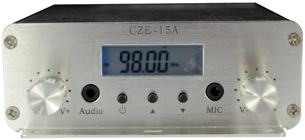 Free Shipping CZE-15A 15 Watts Wireless FM Transmitter