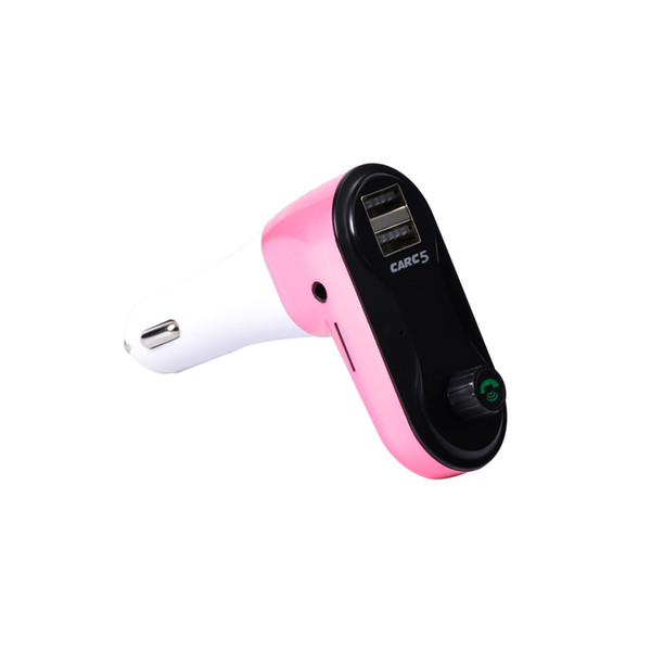 In Car Bluetooth Hands Free MP3 Player Phone to Radio FM Transmitter C5 phone with Bluetooth required