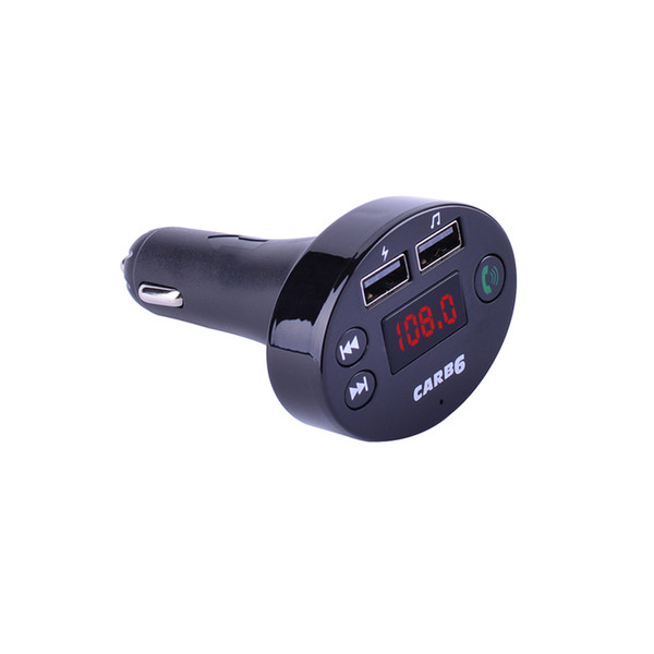 In Car Bluetooth Hands Free MP3 Player Phone to Radio FM Transmitter B6 Car Bluetooth  FM Transmitter