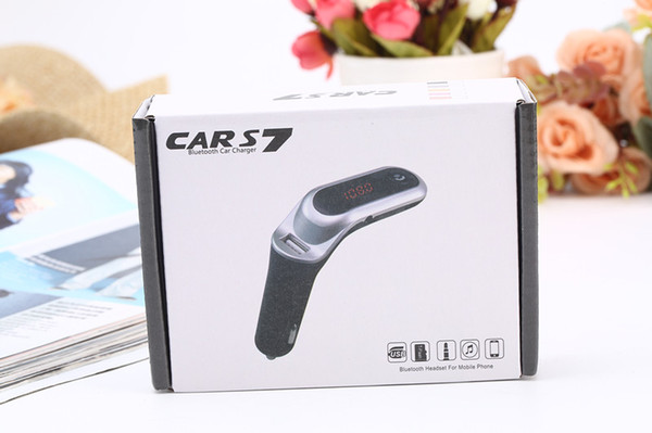 In Car Bluetooth Hands Free MP3 Player Phone to Radio FM Transmitter S7