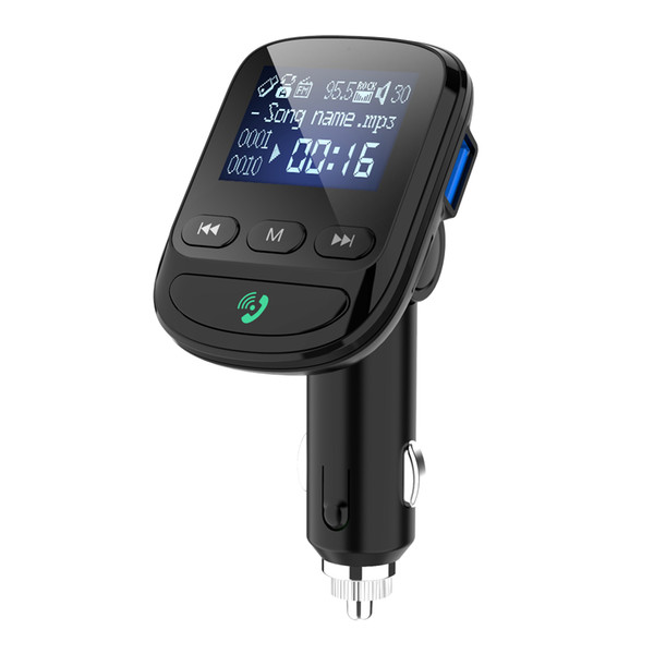 Car Bluetooth Hands Free MP3 Player FM Transmitter Car Wireless MP3 Car Charger BT06