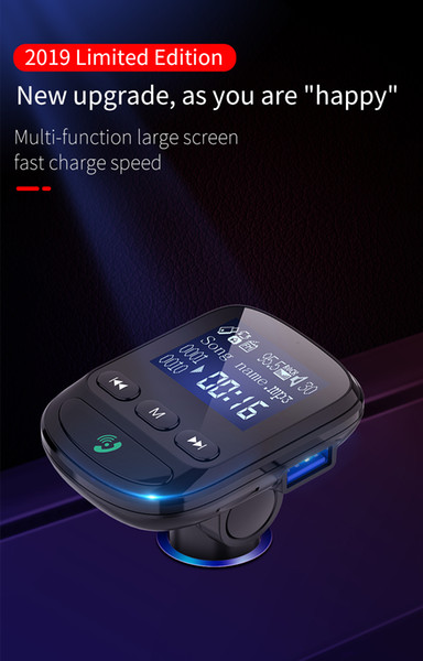 Car Bluetooth Hands Free MP3 Player FM Transmitter Car Wireless MP3 Car Charger BT06