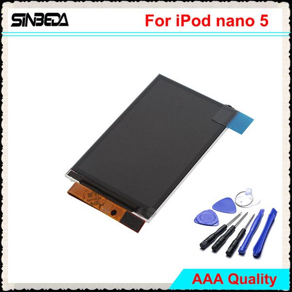 Sinbeda Brand New LCD Display Screen Replacement For iPod Nano 5 5th Gen 8GB 16GB Display Screen Free Tools