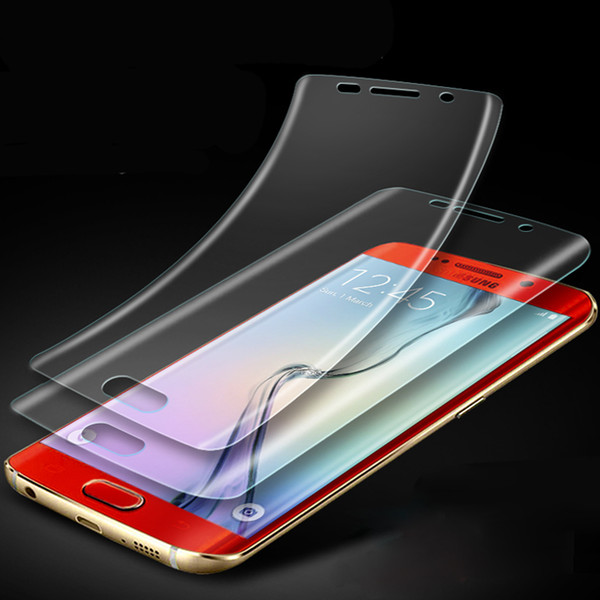 1Pcs Soft 3D Full Cover Front Screen Protector Film For Samsung Galaxy S6 S7 Edge S8 S9 Plus Note S8 S7 Clear