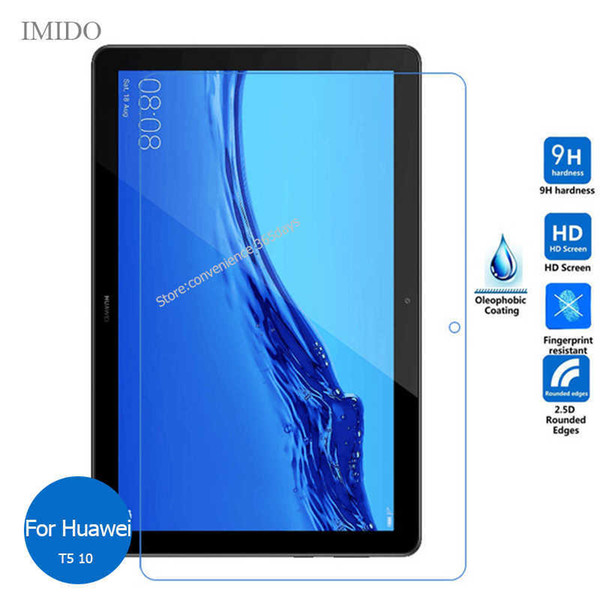 For Huawei Mediapad T5 10 Tempered Glass Screen Protector 9h Safety Protective Film On Media Pad T 5 10.1 Ags2-w09 Ags2-l09 J190507