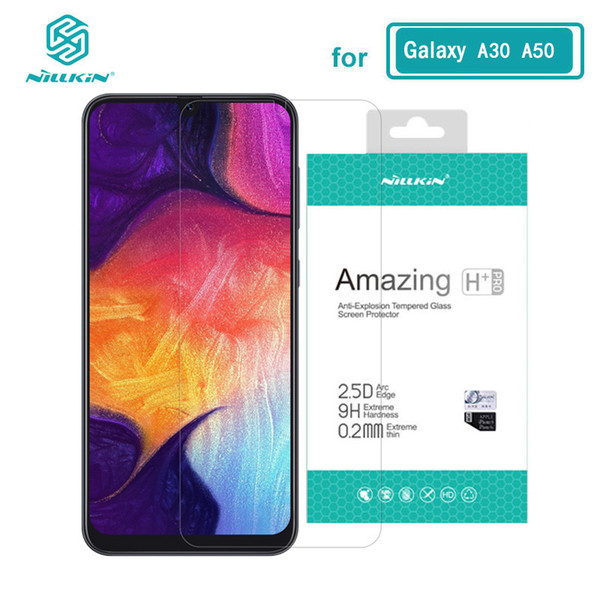 Sfor Samsung A30 Glass Nillkin Amazing H+pro 0.2mm Screen Protector Tempered Glass For Samsung Galaxy A50 A30 J190507