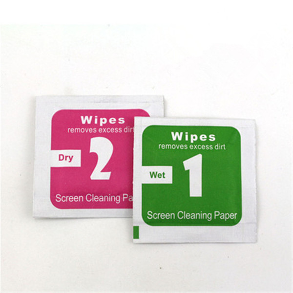 50 Set Alcohol Prep Swap Pad Wet Wipe for Antiseptic Skin Cleaning Care Mobile Phone Clean Tools For Screen Tempered Glass