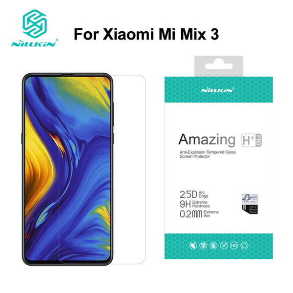 For Xiaomi Mi Mix 3 Glass Screen Protector 6.39'' Nillkin H+pro 9h 2.5d Tempered Glass Screen Protector For Xiaomi Mix 3 Mix3 J190507