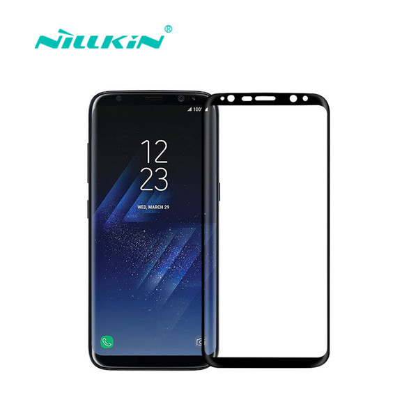 Nillkin Screen Protector For Samsung Galaxy S8 Fully Cover Cp+max 3d Round Edge Thin For Samsung S8 Touch Tempered Glass 5.8'' J190505