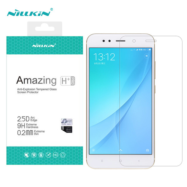 For Xiaomi Mi 5x Screen Protector Nillkin Amazing H+pro Tempered Glass 9h 2.5d Arc For Xiaomi Mi A1 Screen Protector 5.5 Inch J190505