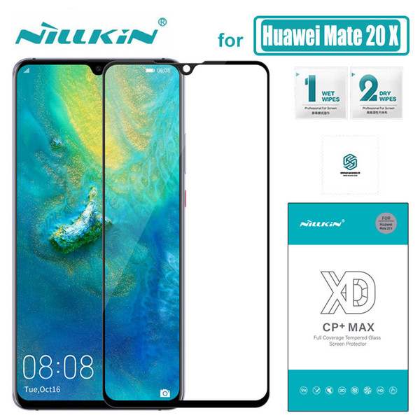 Huawei Mate 20 X Glass Nillkin Xd Cp+ Max Full Cover 3d Mate20 Tempered Glass Screen Protector For Huawei Mate 20x Nilkin Glass J190507