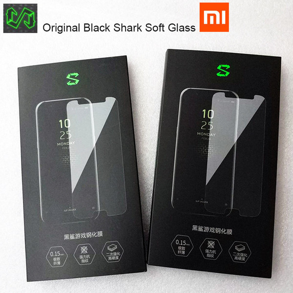 Official Black Shark Tempered Glass Original Xiaomi Black Shark / Mi Blackshark Screen Protector Resilient Protective Film Guard J190507