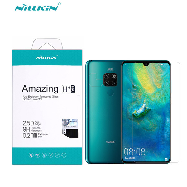 Screen Protector Huawei Mate 20 Tempered Glass Nillkin Amazing H+pro 0.2mm 2.5d Glass For Huawei Mate 20 Gift Camera Film J190507