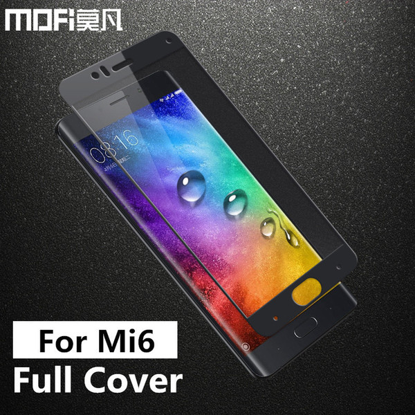 Xiaomi Mi6 Glass Tempered Mofi Original Xiaomi Mi 6 Screen Protector Film Full Cover Xiaomi 6 Mi6 Tempered Glass 5.15 Inch J190507