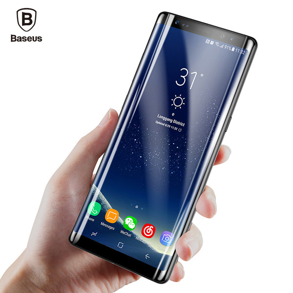 Baseus Screen Protector For Samsung Galaxy Note 8 3d Arc Premium Full Protective Glass Film For Galaxy Note8 Tempered Glass Film J190507