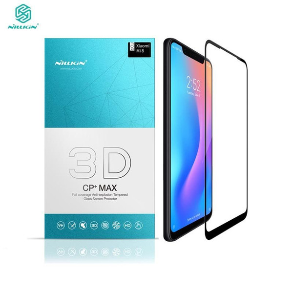 Xiaomi Mi 8 Tempered Glass Xiaomi Mi8 3d Glass Nillkin Cp+ Max Full Cover Screen Protector J190507