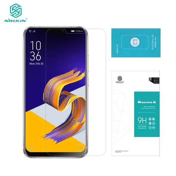 Sfor Asus Zenfone 5 Ze620kl Tempered Glass Sfor Asus Zenfone 5 2018 Glass Nillkin Amazing H 0.33mm Screen Protector J190507