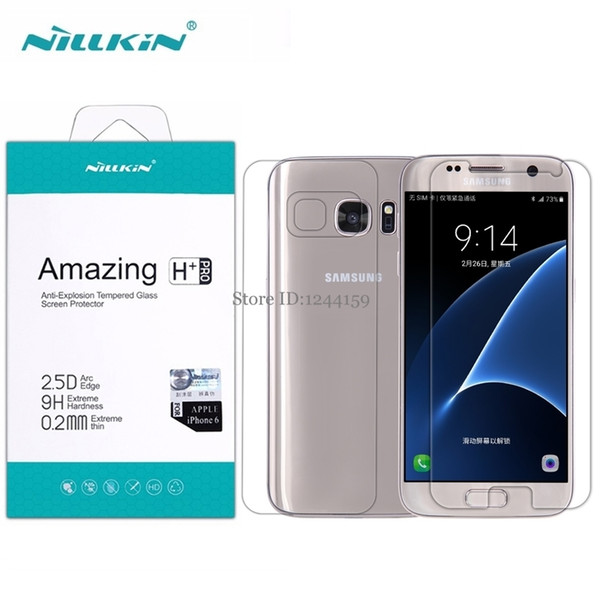 Nillkin For Samsung Galaxy S7 Tempered Glass For Samsung S7 Screen Protector H+pro Nano Glass For Samsung G9300 Protective Film J190507