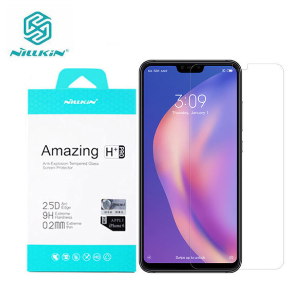 Xiaomi Mi 8 Lite Tempered Glass Xiaomi Mi 8 Lite Glass Nillkin Amazing H+pro 0.2mm Screen Protector J190507