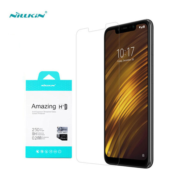 Xiaomi Pocophone F1 Tempered Glass Nillkin Amazing H+pro 0.2mm Screen Protector Glass For Pocophone F1 Poco J190507