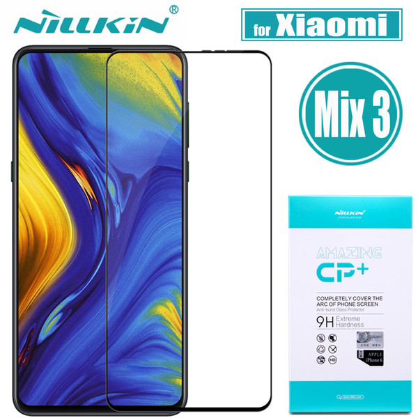 Xiaomi Mi Mix 3 Tempered Glass Xiaomi Mix 3 Screen Protector Nillkin Cp+ Full Cover Glass Film For Xiaomi Mi Mix 3 Nilkin Glass J190507