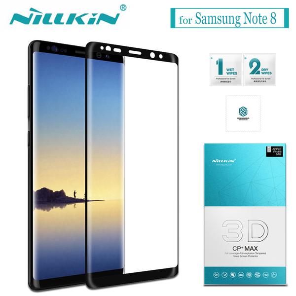 Nilkin For Samsung Galaxy Note 9 8 S9 S8 Tempered Glass Nillkin 3d Full Cover Glass Screen Protector Film For Samsung S9 S8 Plus J190507