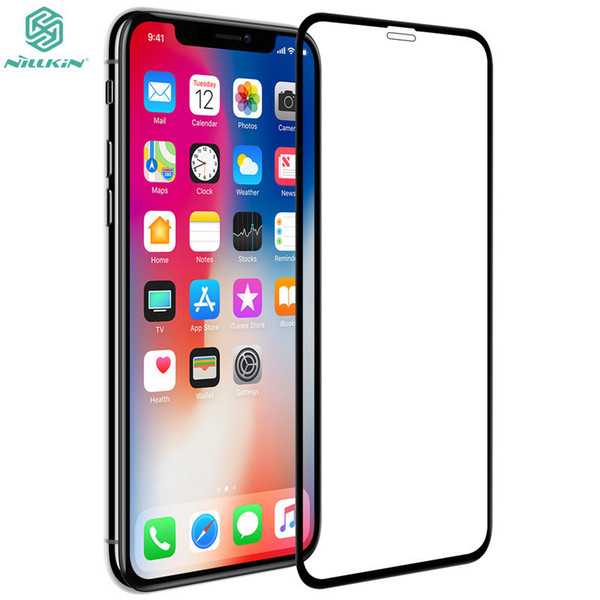 Full Body Film Round Edge Screen Protectors For Iphone X Original Nillkin Xd Cp+max Full Cover Tempered Glass For Iphone Xs J190505