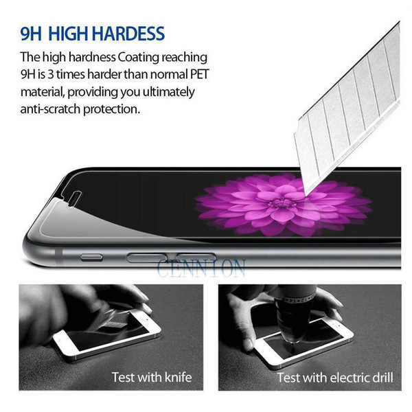 Ultra Thin 0.26mm 2.5d 9h Tempered Glass Screen Protector For Iphone Xr Xs Max X 8 Plus 7 6s 5s 100pcs No Retail Package J190507