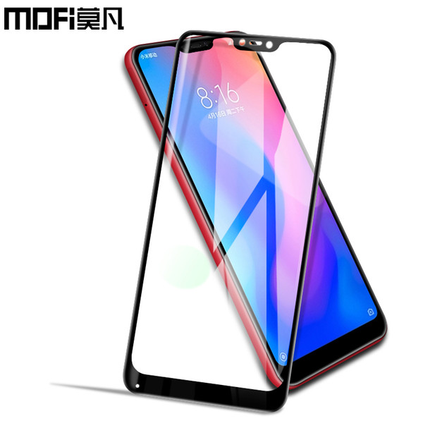 Xiaomi Mi A2 Lite Glass Tempered Full Cover Mofi Original Xiaomi A2 Lite Screen Protector Front Film Protective Mi A2 Glass J190507