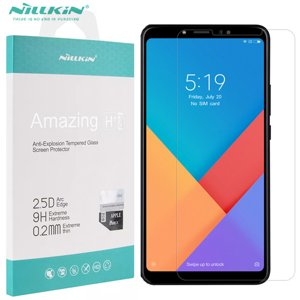 Nillkin Amazing 9h Nano Coated Anti-explosion Tempered Glass Film For Xiaomi Mi Max 3 Max3 Screen Protector J190505