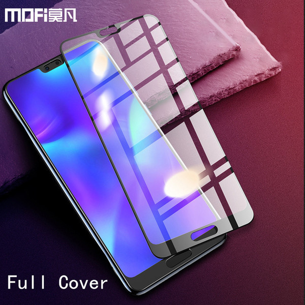 For Huawei Honor 10 Glass Full Cover Honor 10 Screen Protector Front Film Black Protection Mofi Original Honor10 Tempered Glass J190507