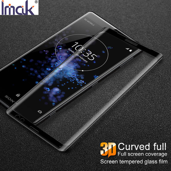 Imak Anti-explosion 3d Full Cover Tempered Glass For Sony Xperia Xz3 Dual Sim Xz3 Screen Protector For Sony Xz3 Glass Flim J190505