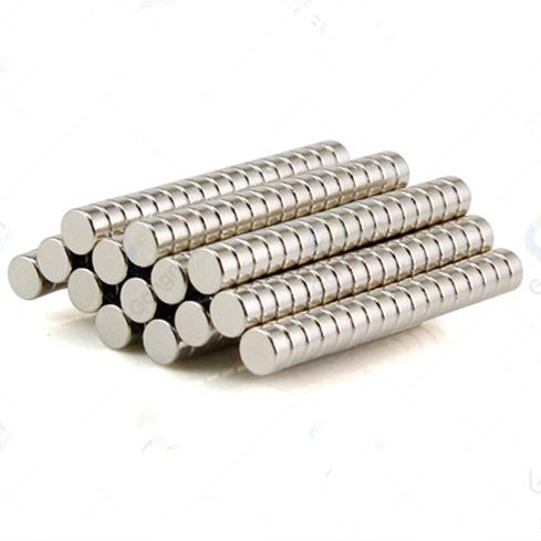 Wholesale D8*3mm strong neodymium magnet D8*3mm Permanent N35 silver disc rare earth magnet neodyminum free shipping