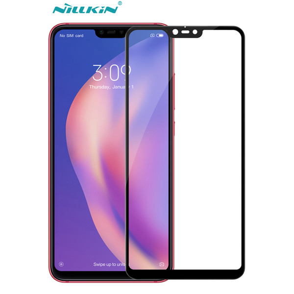 Screen Protector Xiaomi Mi 8 Lite Tempered Glass Nillkin Cp+ Full Cover Glass For Xiaomi Mi 8 Lite / Mi8 Lite J190505