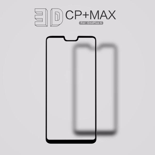 Oneplus 6 Full Cover Glass Screen Protector For Oneplus 6 Nillkin 3d Cp+max Tempered Glass Protective Film For One Plus 6 1+6 J190505