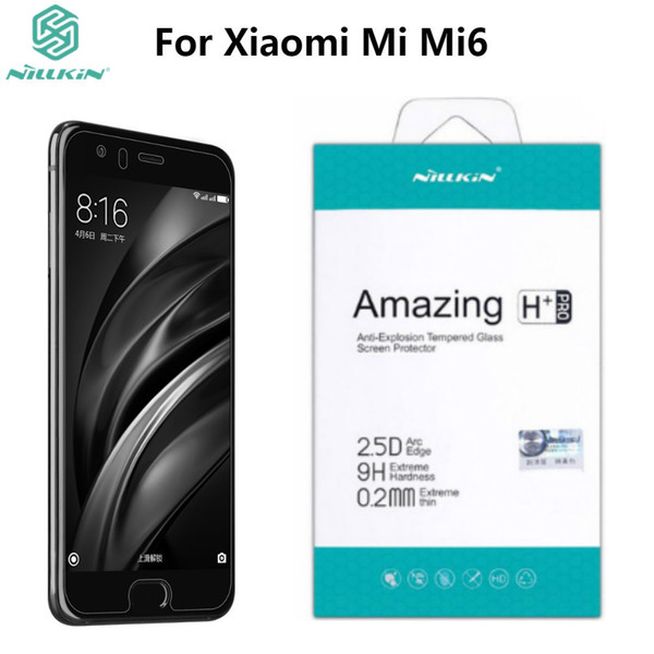 Xiaomi Mi Mi6 Screen Protector Nillkin Amazing H+pro Anti-explosion Tempered Glass Screen Protector For Xiaomi Mi6 Glass Film J190505