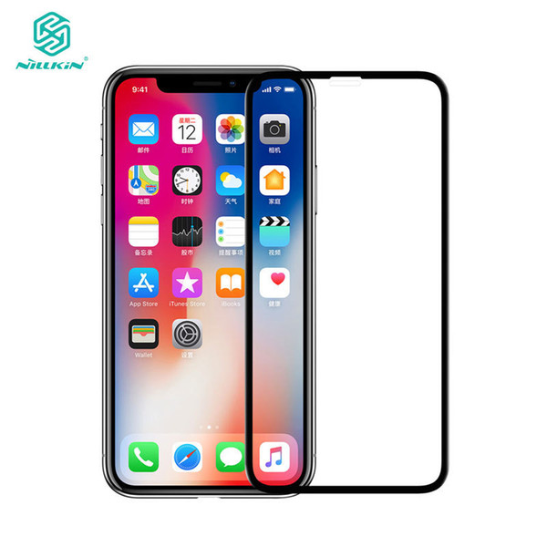 Tempered Glass For Iphone X Xs Max Nillkin 3d Cp+ Max Anti-burst Full Cover Screen Protector Sfor Iphone Xs Glass J190505