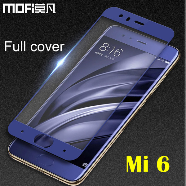 Xiaomi Mi6 Glass Tempered Mofi Transparent Film 5.15 Pantalla Screen Protector Mi6 Glass Cover Xiaomi Mi 6 Screen Protector J190505