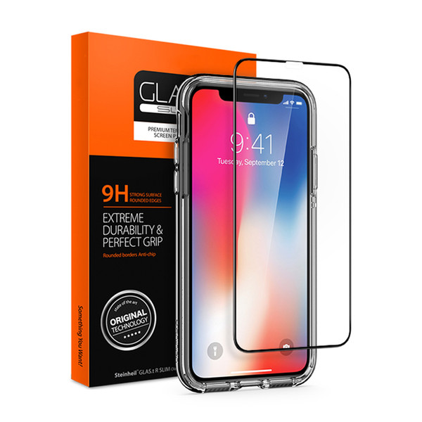 100% Original Glas.tr Slim Full Coverage Tempered Glass Screen Protector For Iphone Xs Max / Xs / X / Xr J190505