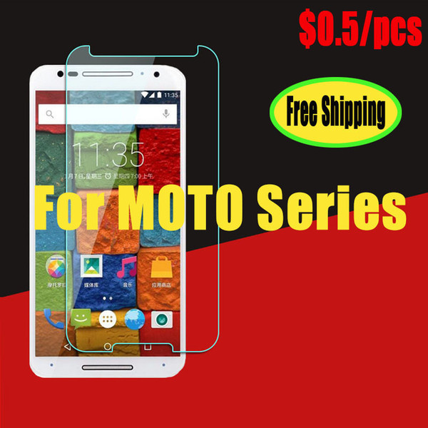 20pcs/lot For Moto G7 Plus/g7 Power/p30 Play/g6 /g5s/g5s Plus/e5 Plus/z2 Play Tempered Glass Screen Protector In Opp Bag J190505