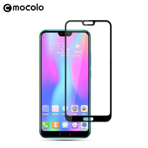 2018 Mocolo 9h 2.5d Curved Tempered Glass For Huawei Honor 10 Full Cover Screen Protector Glass For Honor 10 Screen Protective J190505