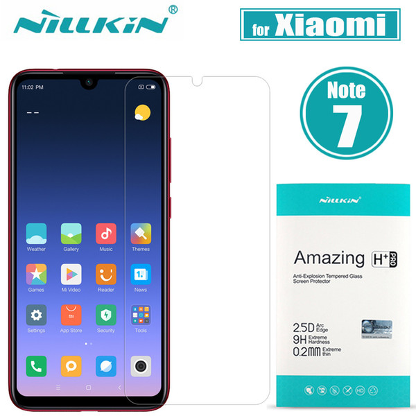 Xiaomi Redmi Note 7 Tempered Glass Redmi Note7 Screen Protector Nillkin 9h H+pro Clear Protective Glass Film For Redmi Note 7 J190505