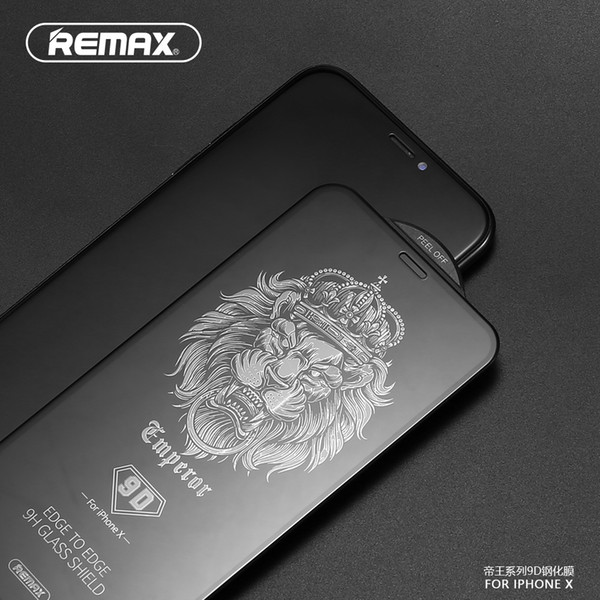 Remax 9d Full Cover Tempered Glass Screen Protector For Iphone Xs Xr Xs Max Curved Surface Film J190505