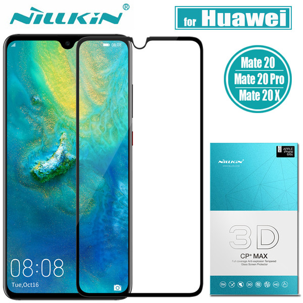 Nilkin Pro Tempered Nillkin 3d Cp+max Full Cover Clear Glass Screen Protector Film For Huawei Mate 20 X J190505