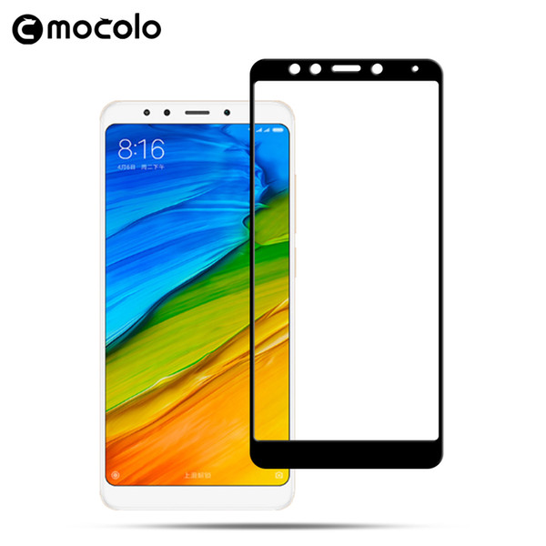 Mocolo 2017 New Tempered Glass Protector 2pcs/lot For Xiaomi Redmi 5 9h 2.5d Full Cover Screen Protector For Redmi 5 Plus Film J190505