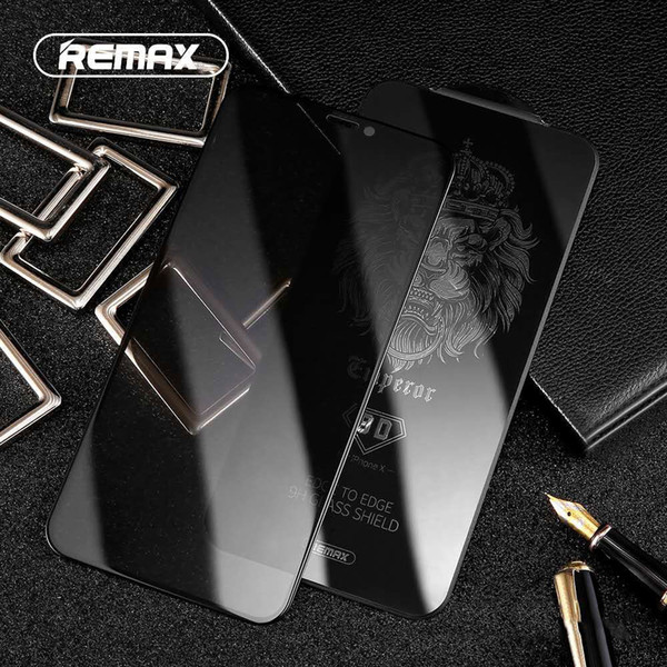 Remax 9d Anti-privacy Full Cover Tempered Glass Screen Protector For Iphone Xs Xr Xsmax Curved Surface Cambered Peep-proof Film J190505