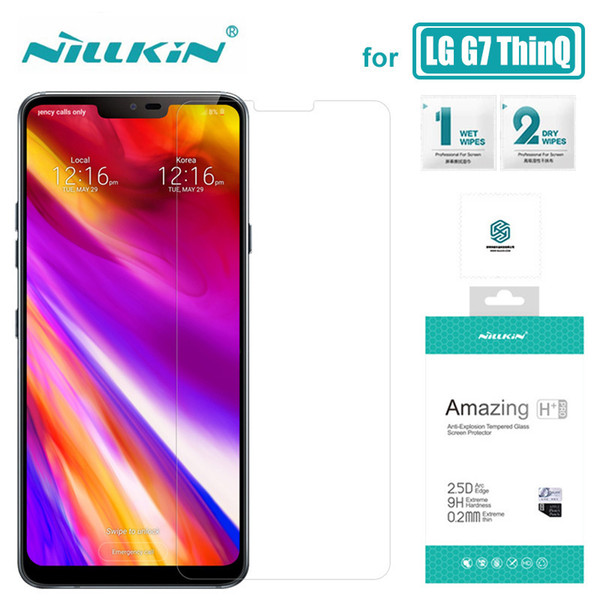 Nillkin For Lg G7 Thinq Tempered Glass Screen Protector Amazing 9h+ Pro Anti-scratch For Lg V20 G6 Q7 G7 Thinq Nilkin 2.5d Glass J190505